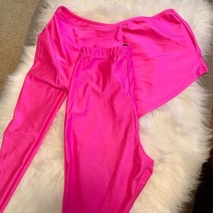 Never used - Hot pink two piece!